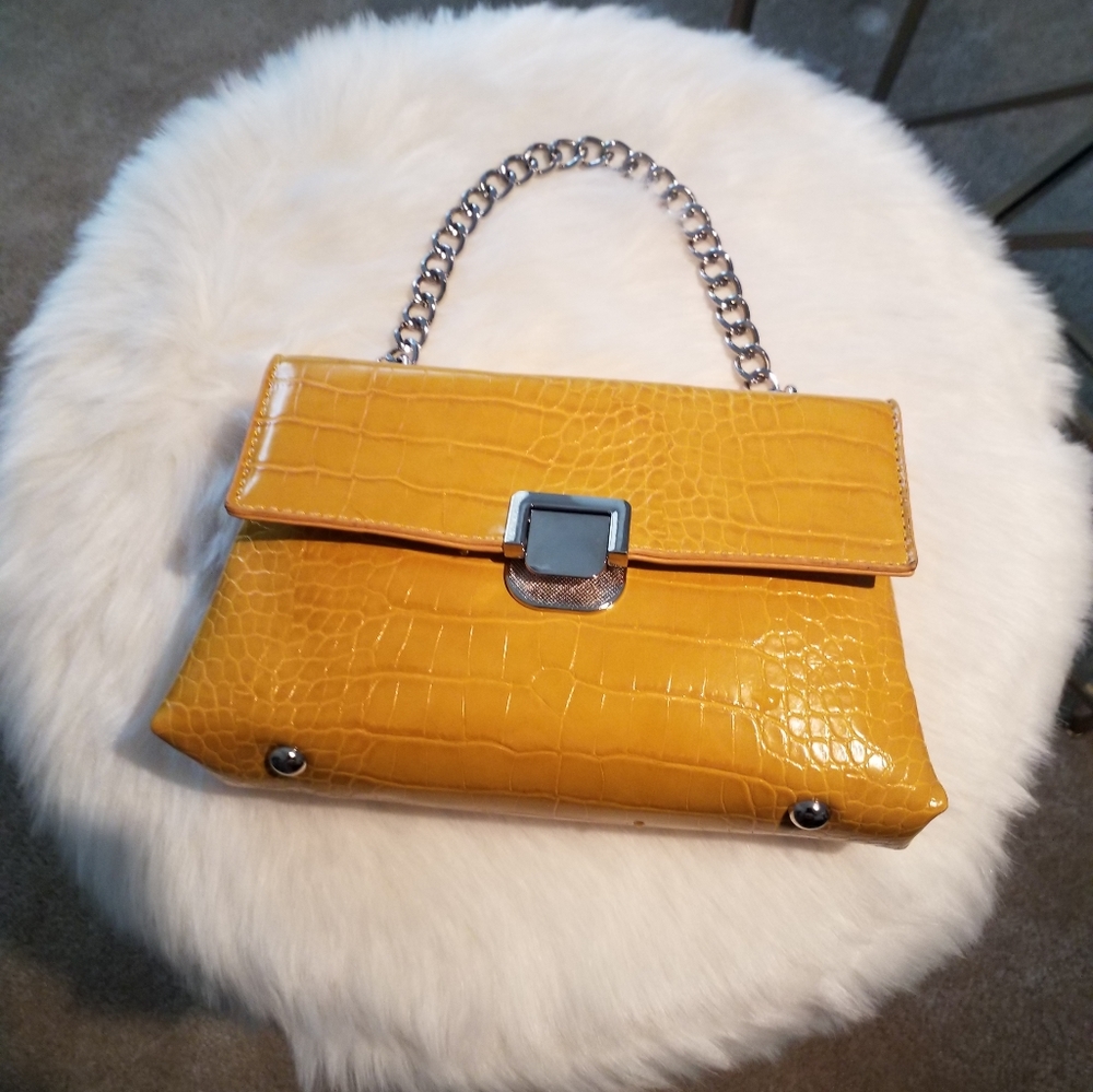 Nature Print Mini Satchel Bag